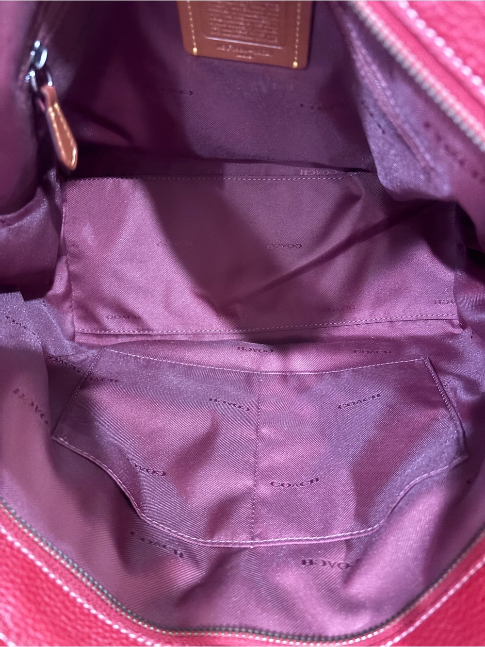 Coach Disney x Minnie Mouse City Zip Tote - Picture 6 of 12
